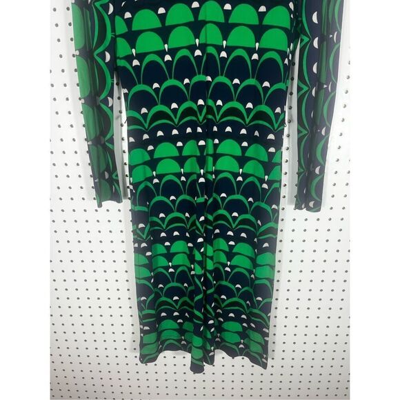 Banana Republic Mad Men collection retro style print dress size 0 - Picture 6 of 8